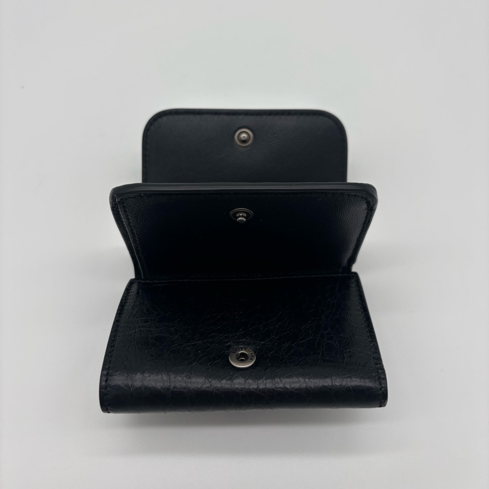 Balenciaga Le Cagole Mini Leather Wallet - Picture 6 of 14